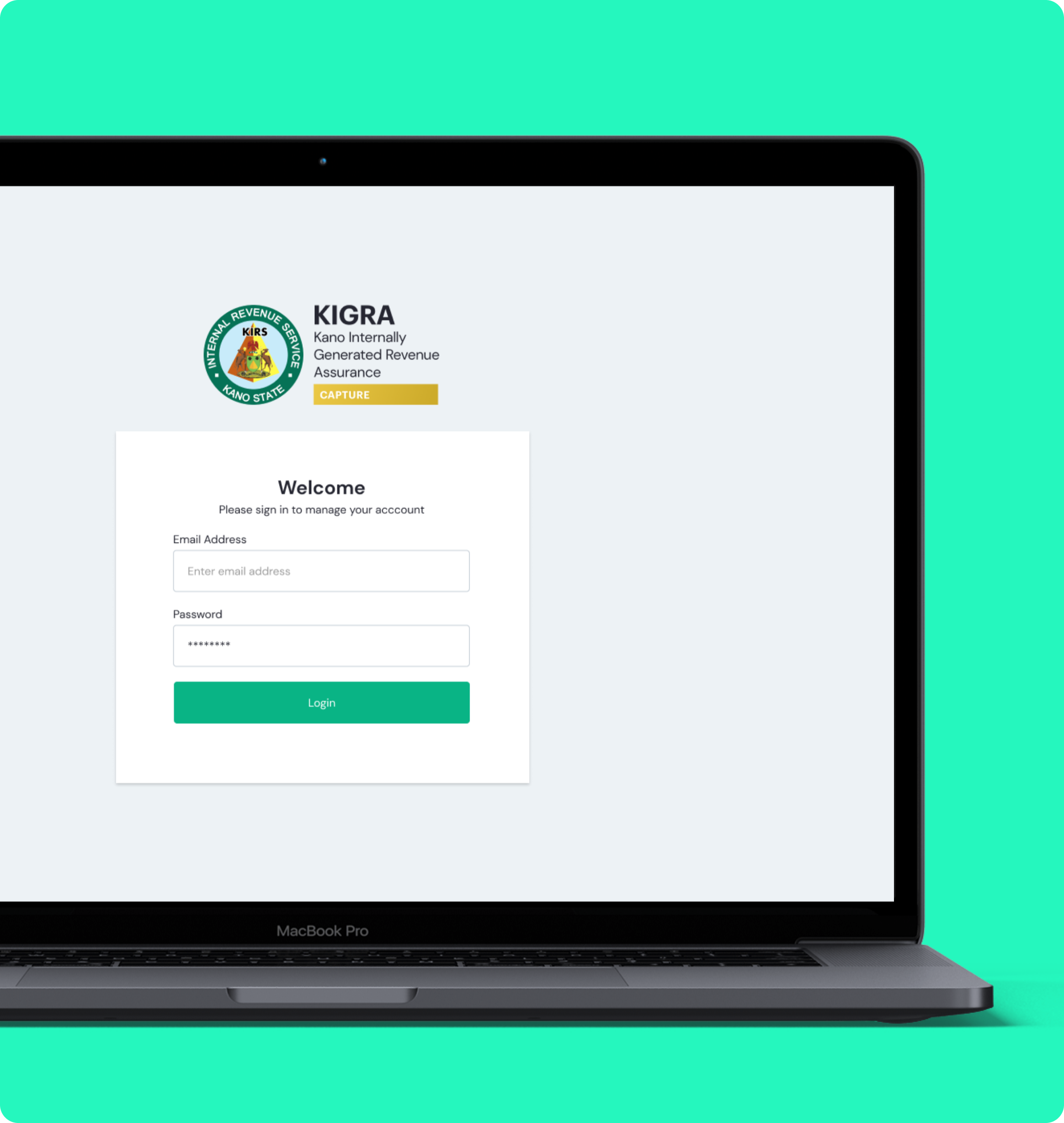 KIGRA- Internal revenue generation platform